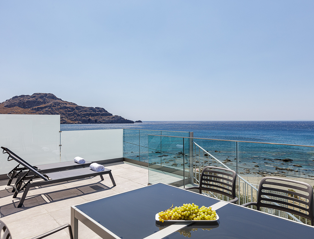 Aelia Seascape Apartments in Zuid-Kreta Rethymnon