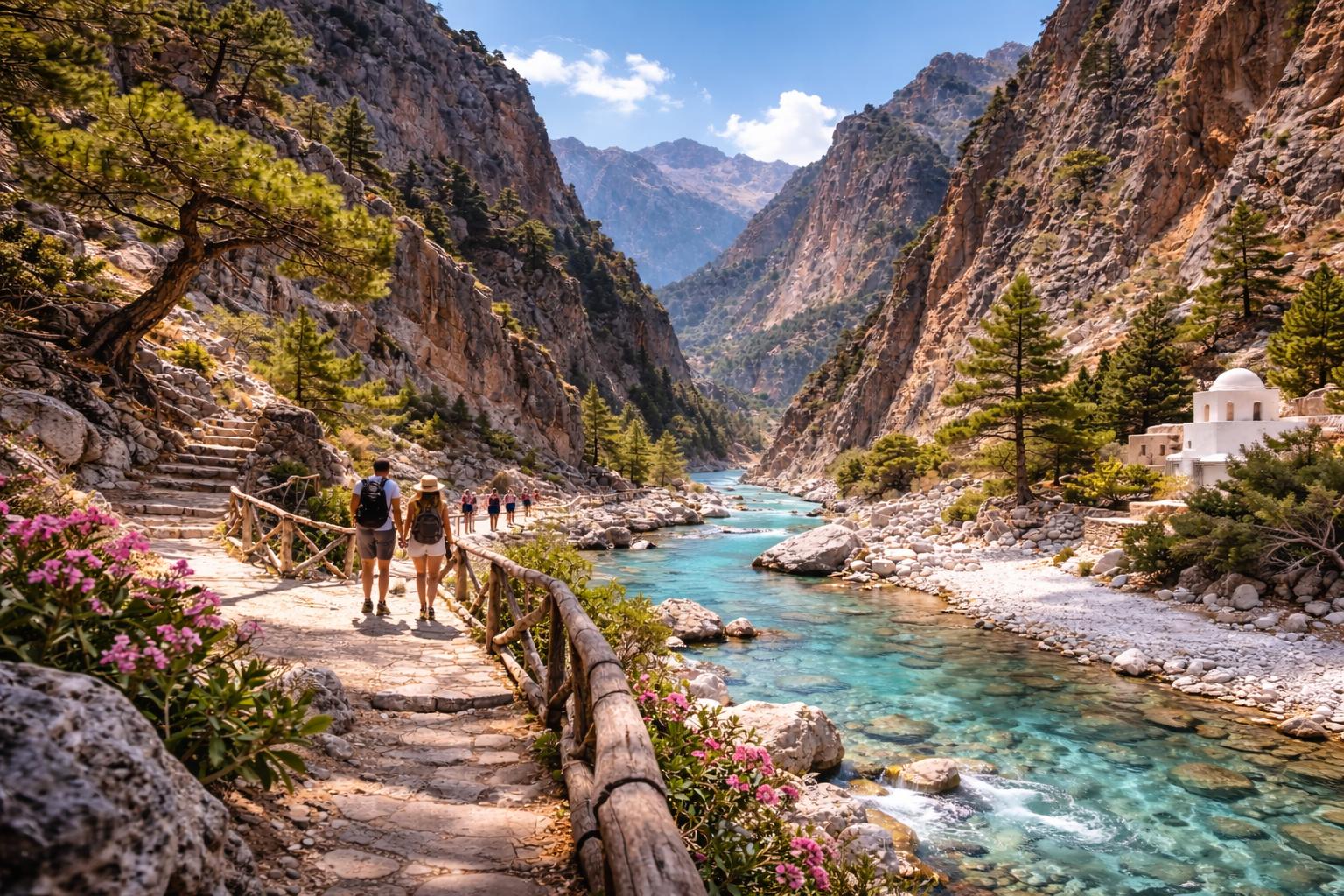 Samaria Kloof op Kreta